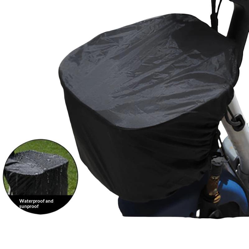 Cycling Commute Rain - Su geçirmez bisiklet sepeti astarı yağmurluk,