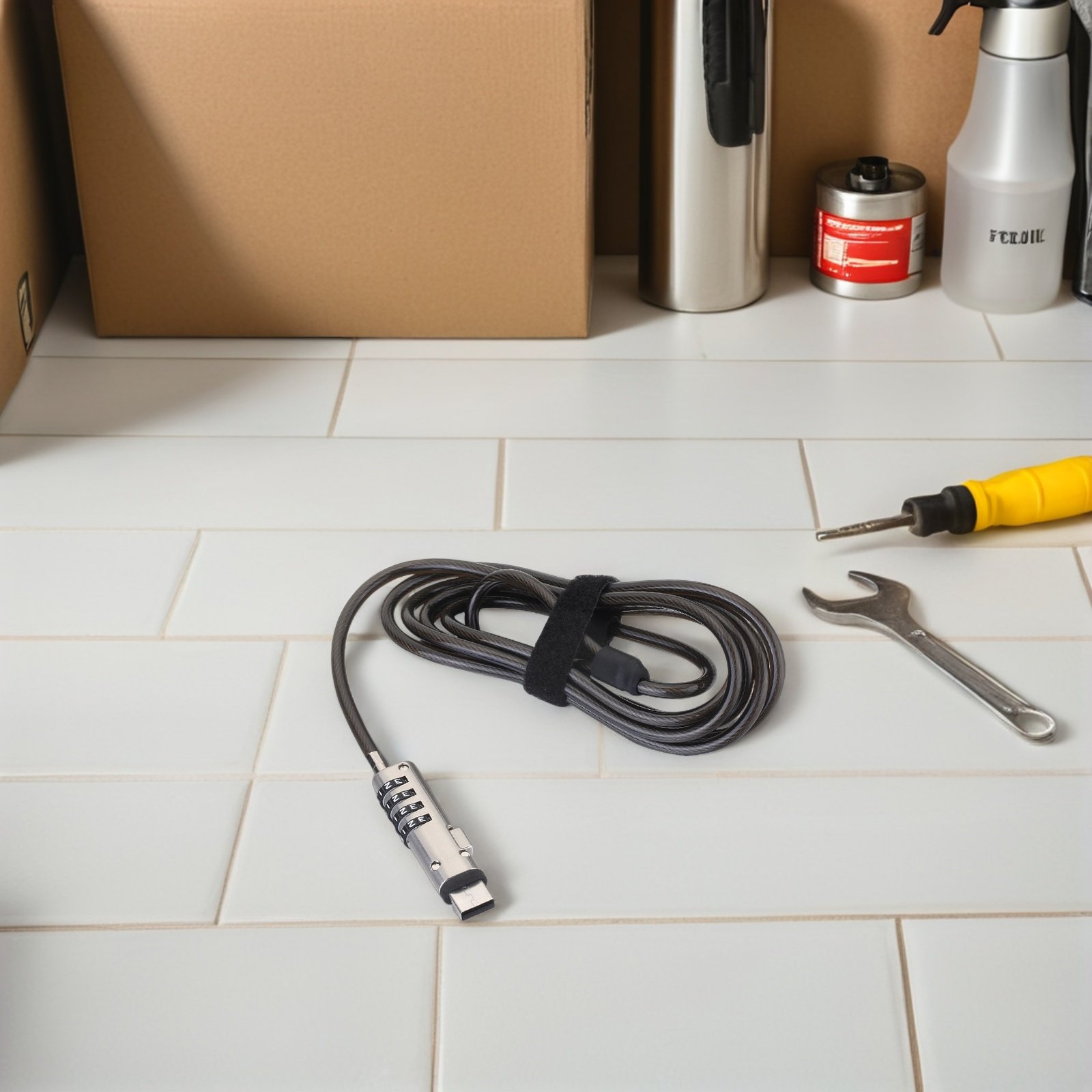 Dizüstü Bilgisayarlar için Taş - Cable Lock Flexible incelemesi ve fiyatı
