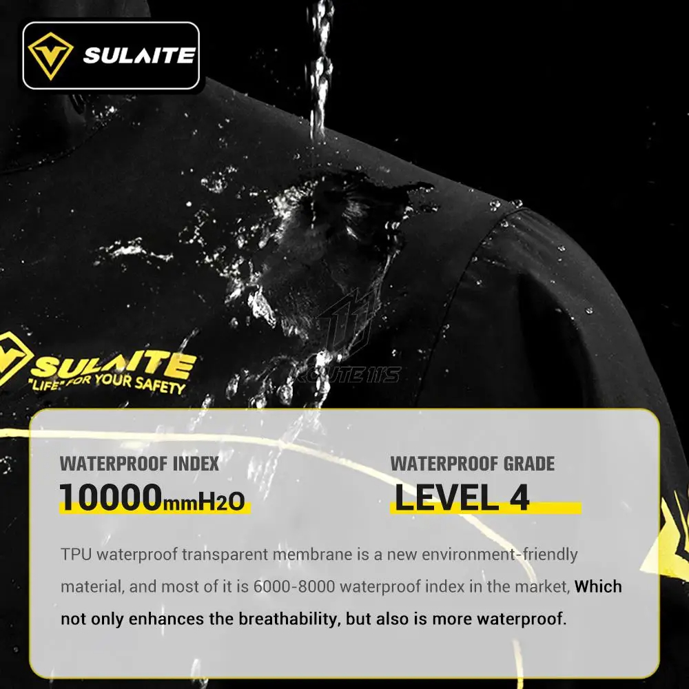 Motosiklet Yağmurluk Yansıtıcı - Cycling Rain Jacket Commute incelemesi ve fiyatı