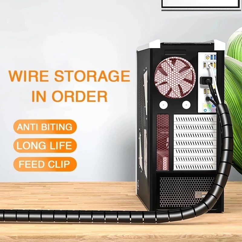 2M/1M Esnek Spiral Kablo Koruy - Cable Lock Flexible incelemesi ve fiyatı