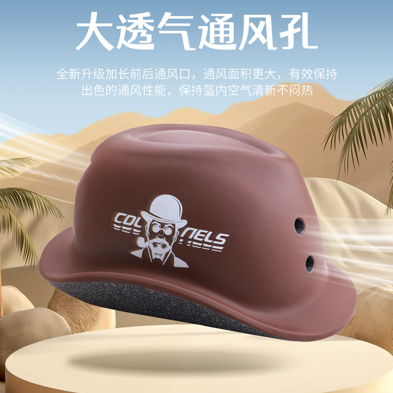 Retro Batı Kovboy Tarzı Yetişk - Commute Cycling Helmet incelemesi ve fiyatı